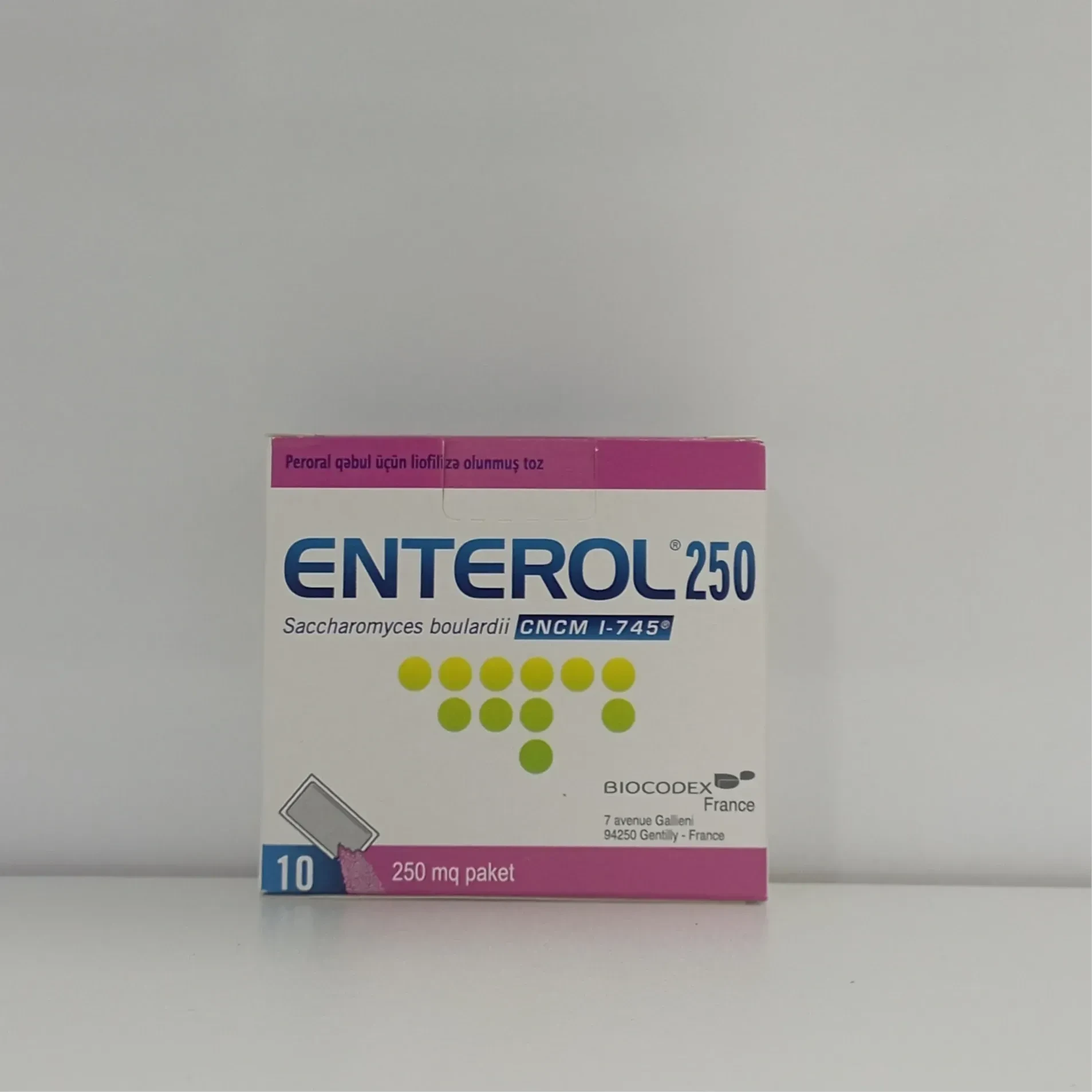 Enterol 250 mq №10