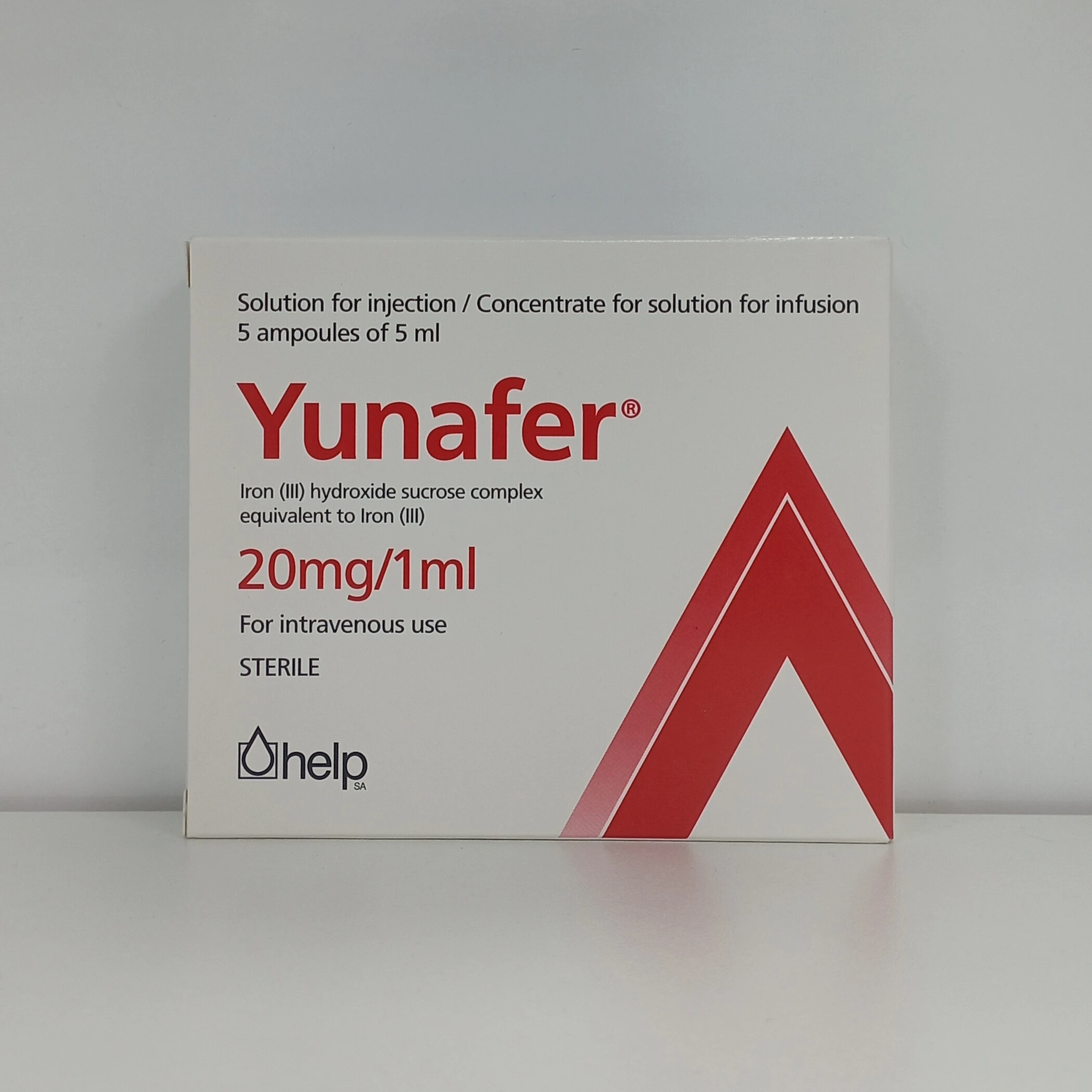 Yunafer 20 mq/1 ml 5 ml №5