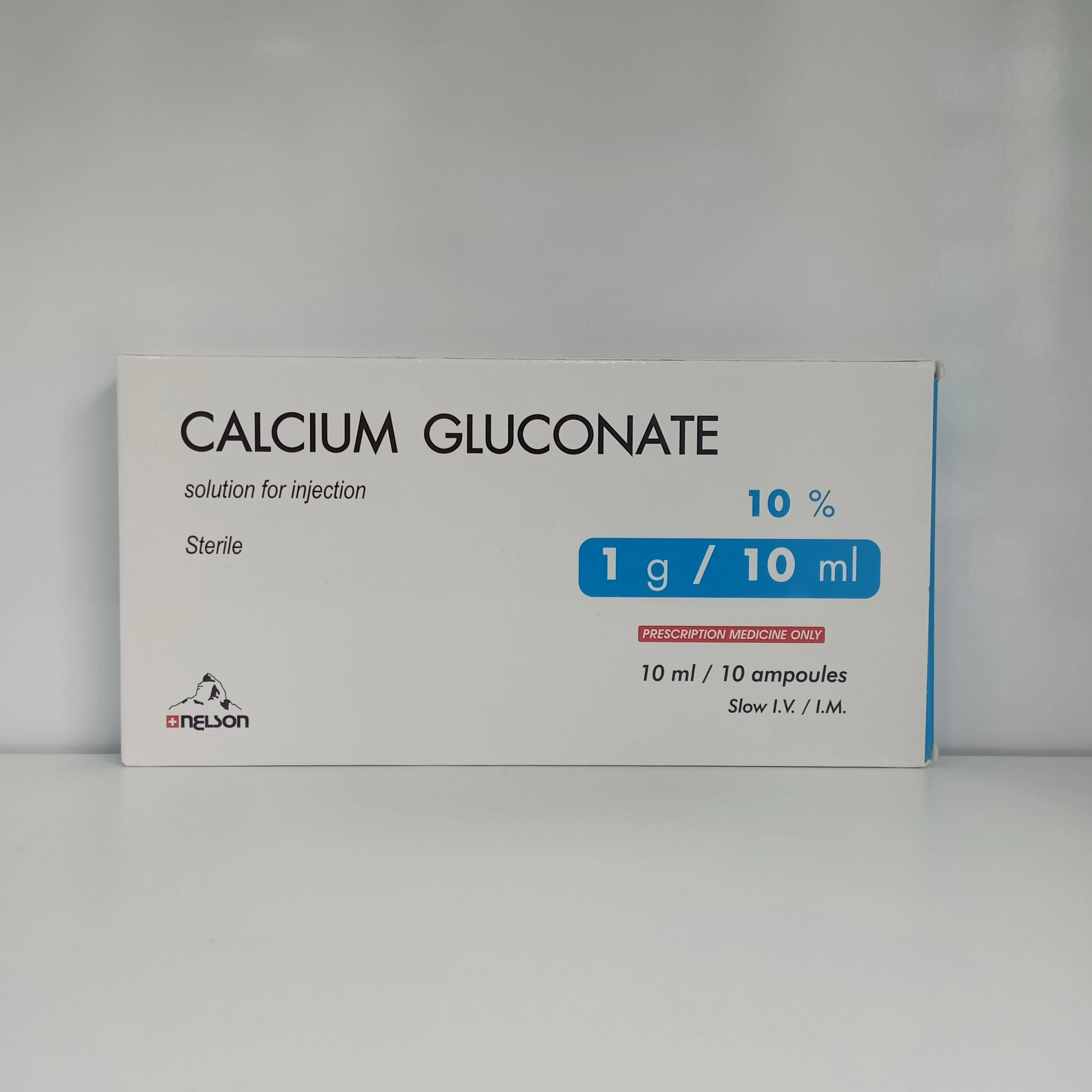 Kalsium qlükonat 10% 10 ml №10